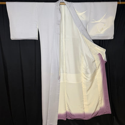"Graceful Cranes" Vintage Woman's Kimono