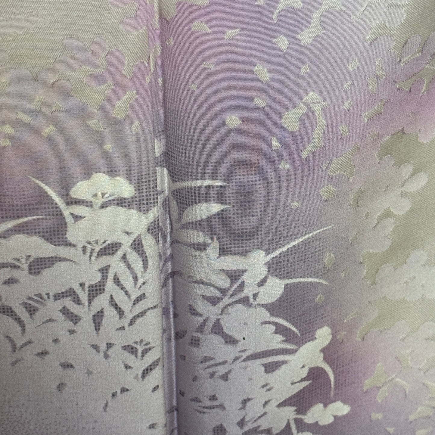 "Misty Meadow" Vintage Woman's Kimono