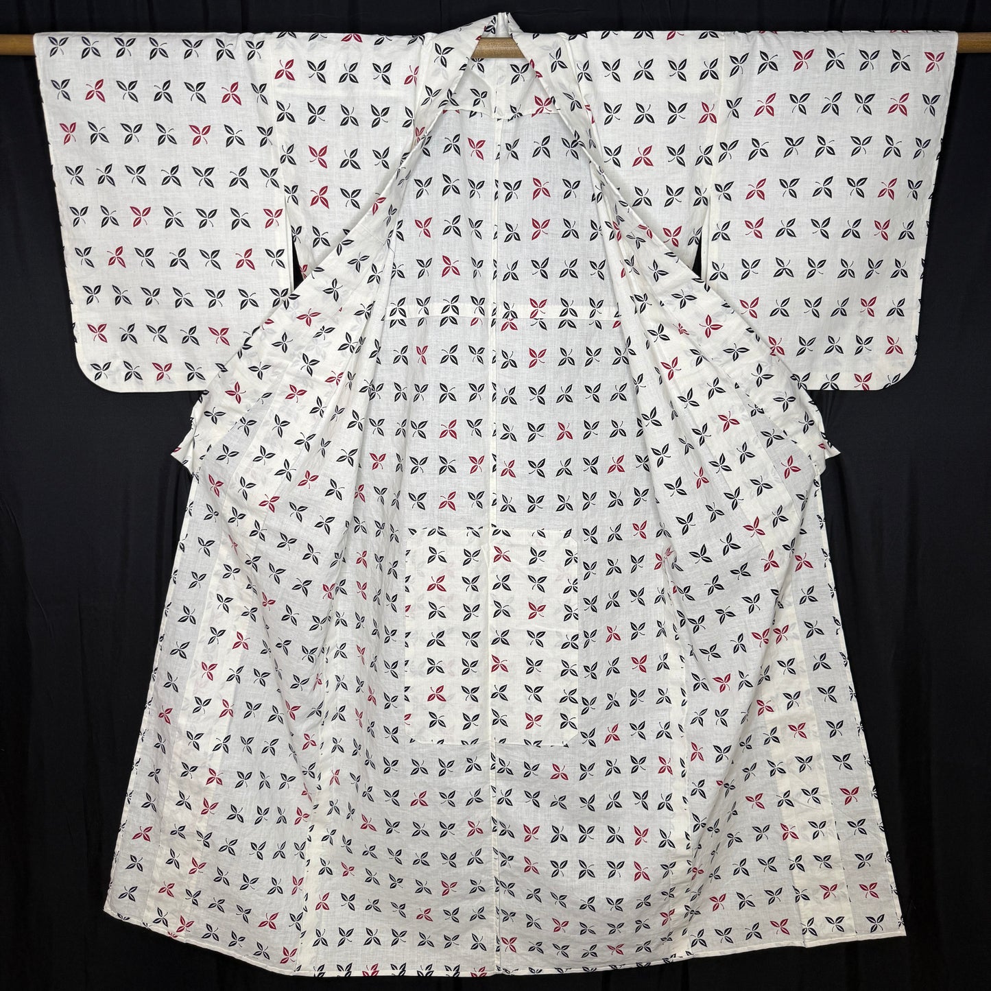 "Flutter Tiles" Vintage Japanese Yukata