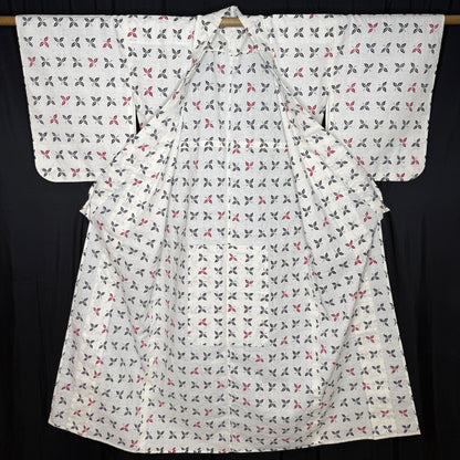 "Flutter Tiles" Vintage Japanese Yukata
