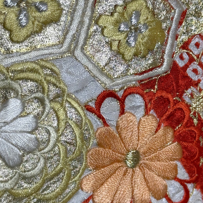 "Kusudama" Vintage Furisode Kimono