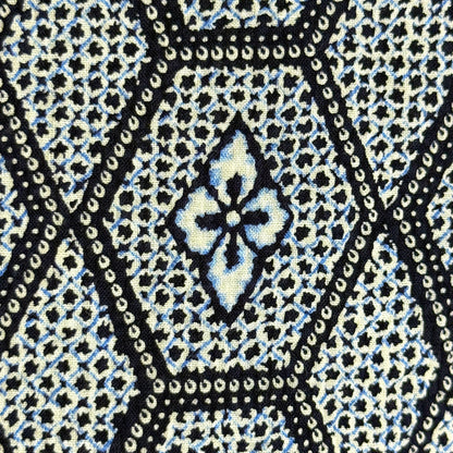 "Honeycomb Grid" Vintage Japanese Yukata