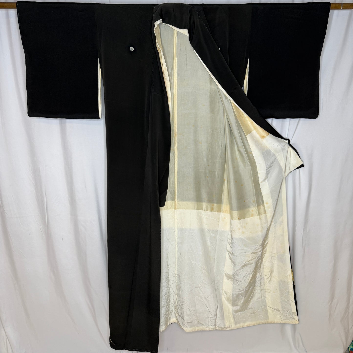 "River of Pines" Vintage Tomesode Kimono