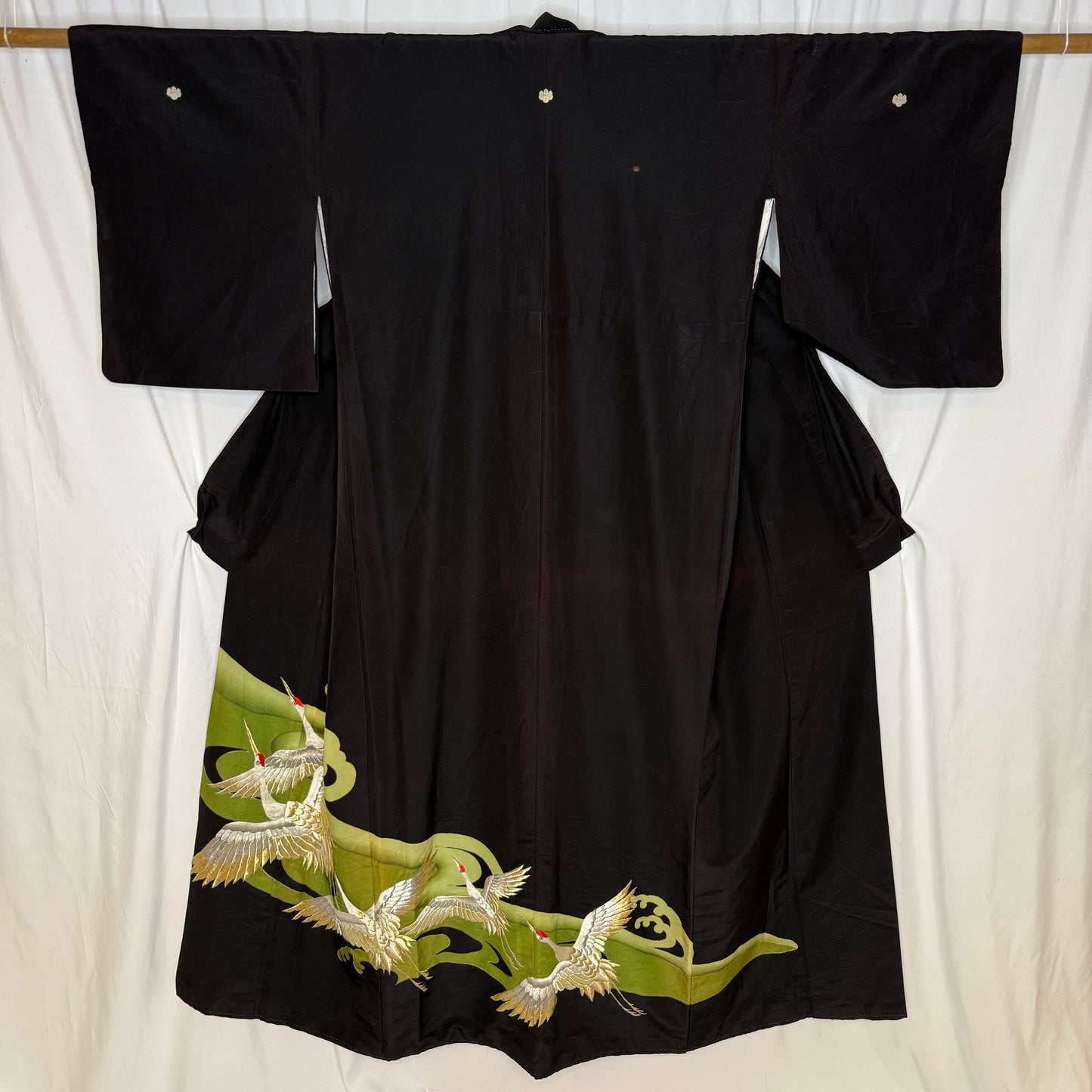 "Soaring Tides" Vintage Tomesode Kimono