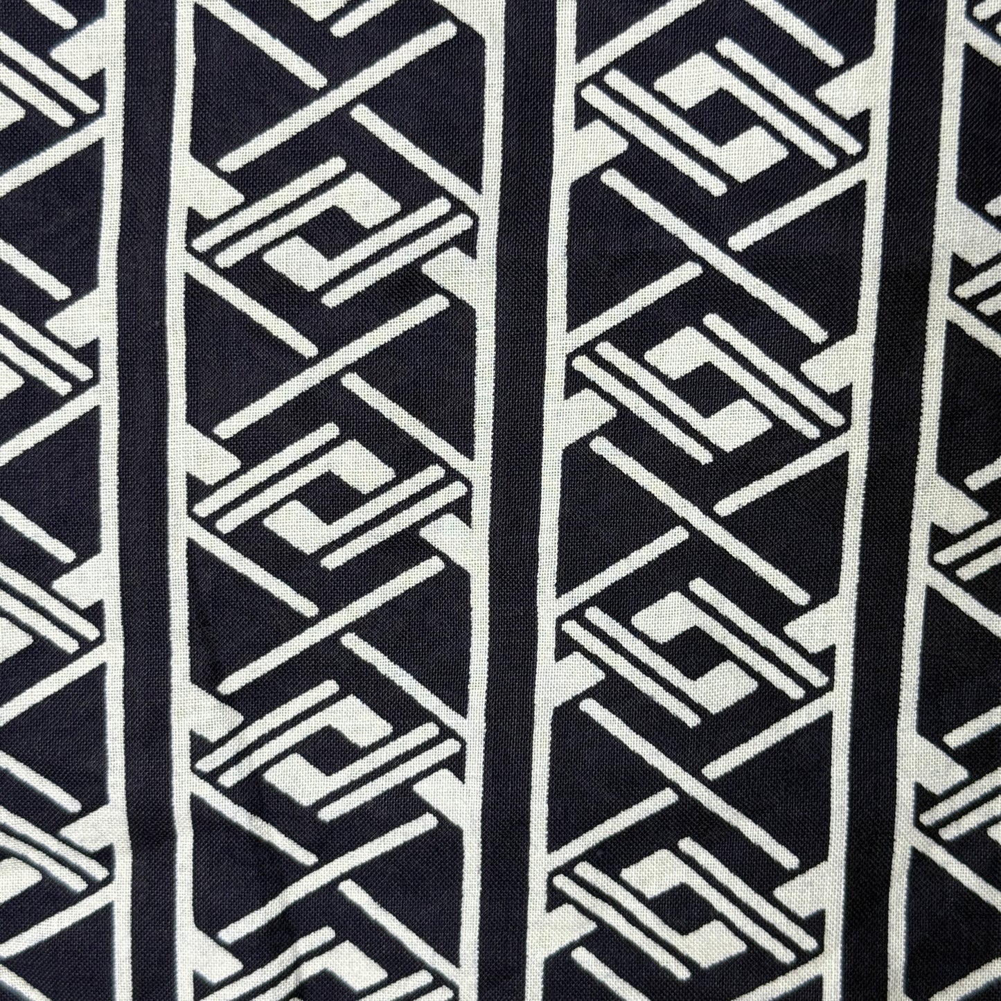 "Knot Lattice" Vintage Japanese Yukata