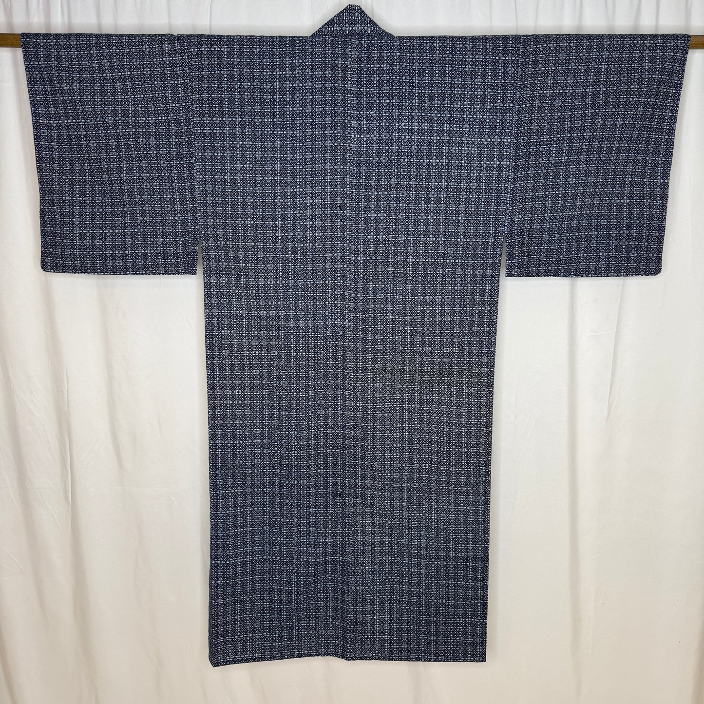 "Diamond Tiles" Vintage Japanese Yukata
