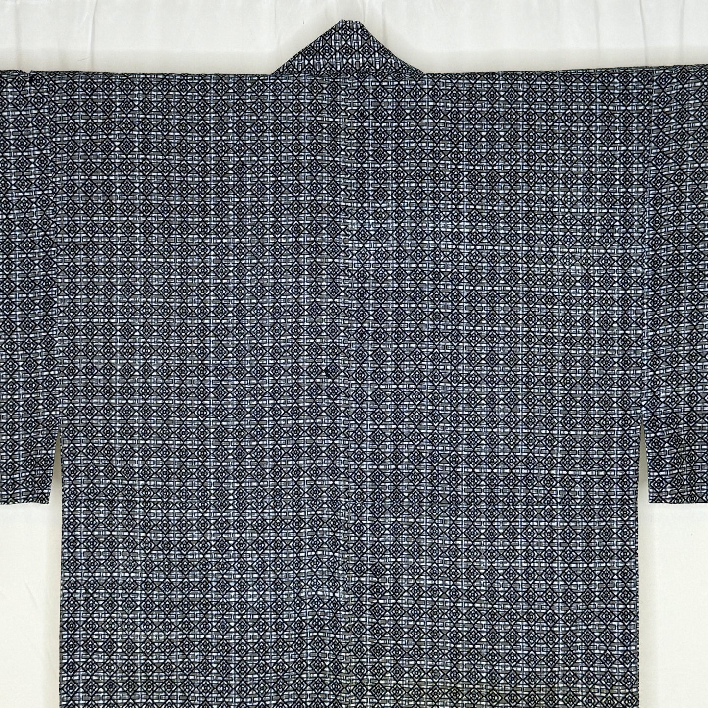 "Diamond Tiles" Vintage Japanese Yukata