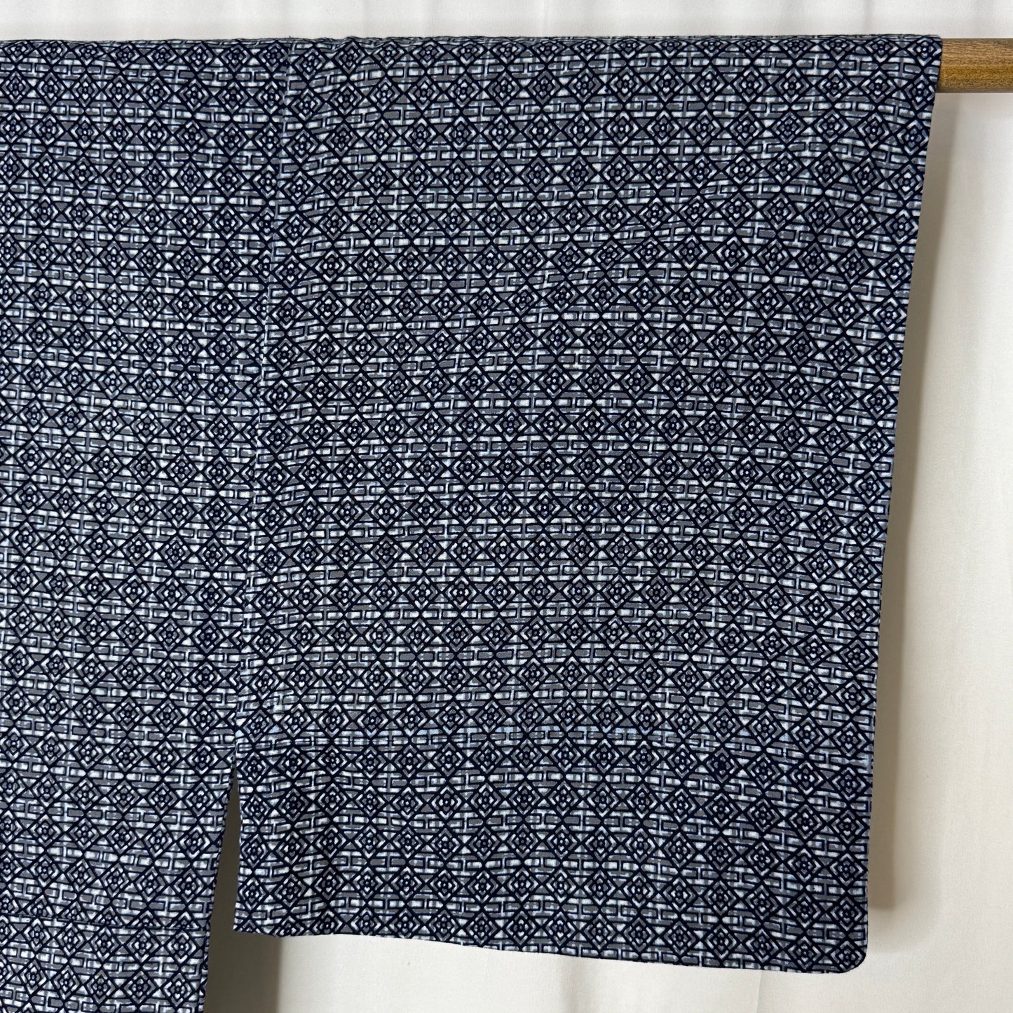 "Diamond Tiles" Vintage Japanese Yukata