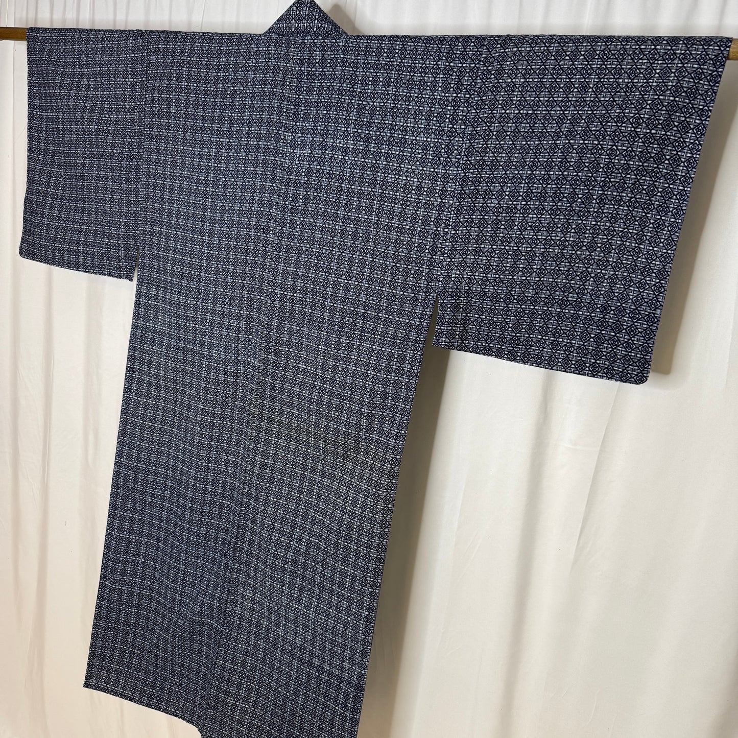 "Diamond Tiles" Vintage Japanese Yukata