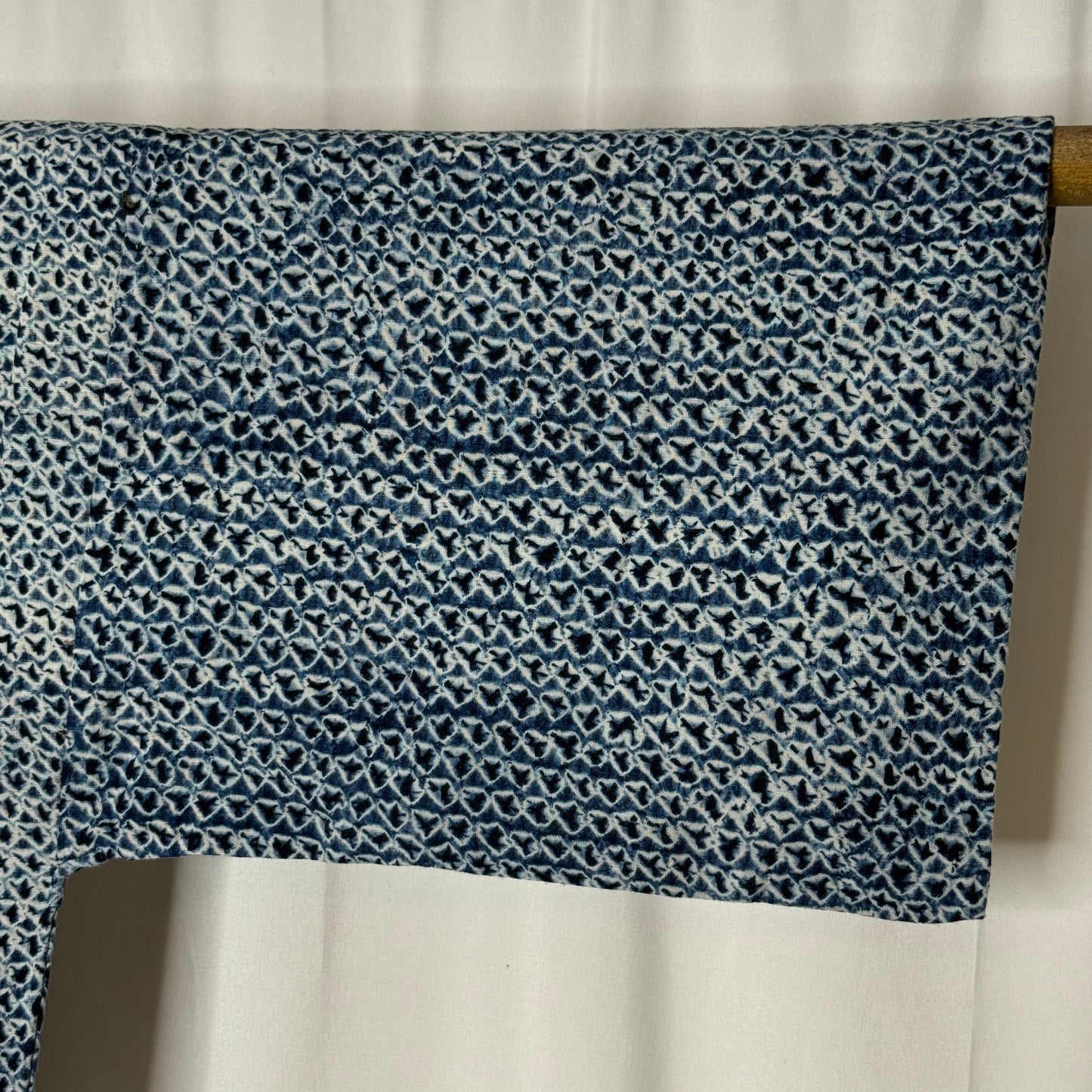 "Shibori Ripples" Vintage Japanese Nemaki