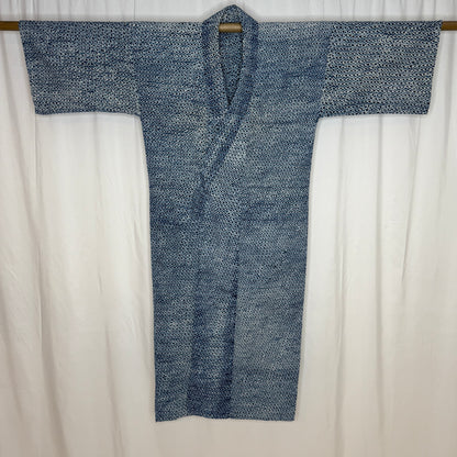 "Shibori Ripples" Vintage Japanese Nemaki