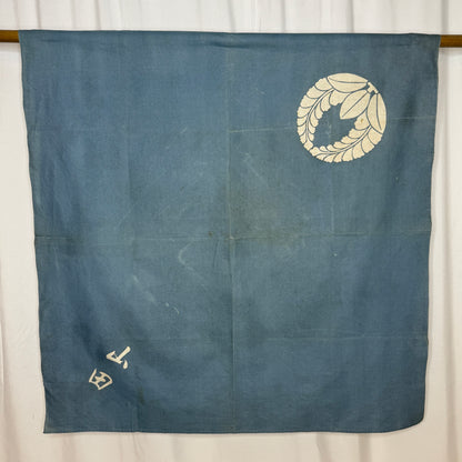 "Blue Wisteria" Vintage Furoshiki (Large)