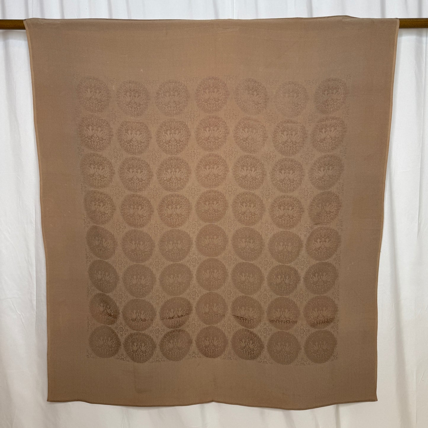 "Birds and Florals" Vintage Furoshiki (Large)