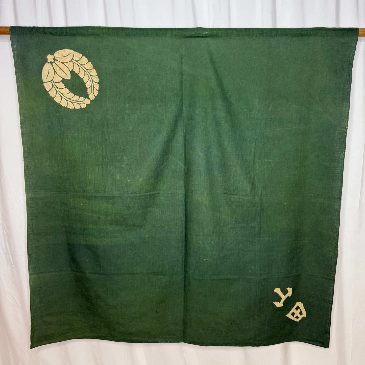 "Yamada Wisteria" Vintage Furoshiki (Large)