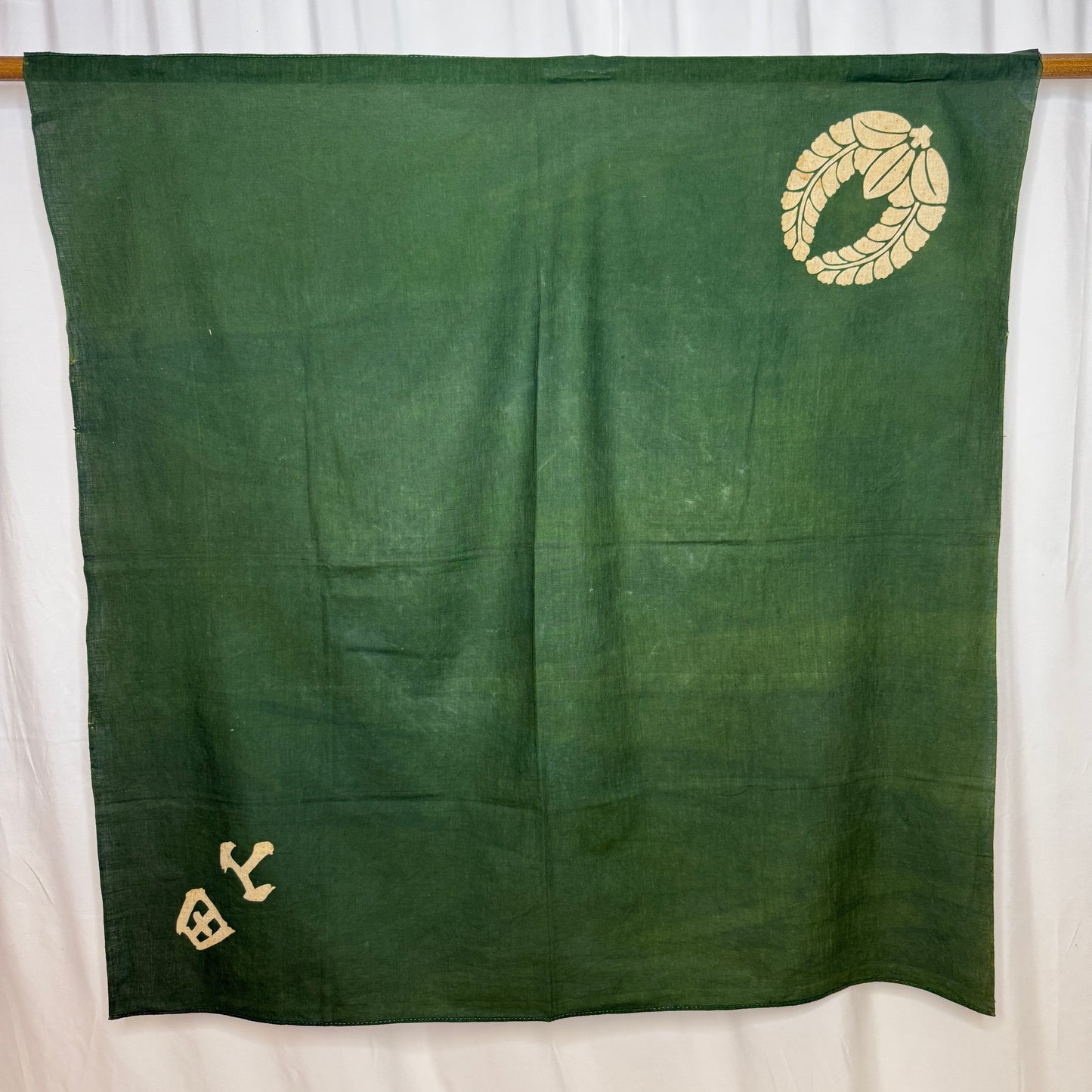 "Yamada Wisteria" Vintage Furoshiki (Large)