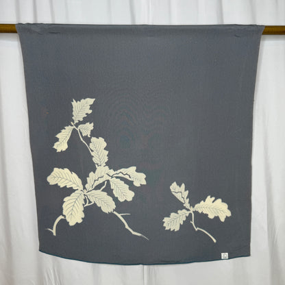 "Oak Branch" Vintage Furoshiki (Medium)