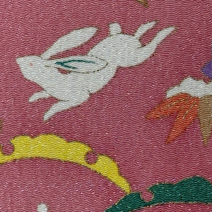 "Winter Bunny" Vintage Furoshiki (Small)