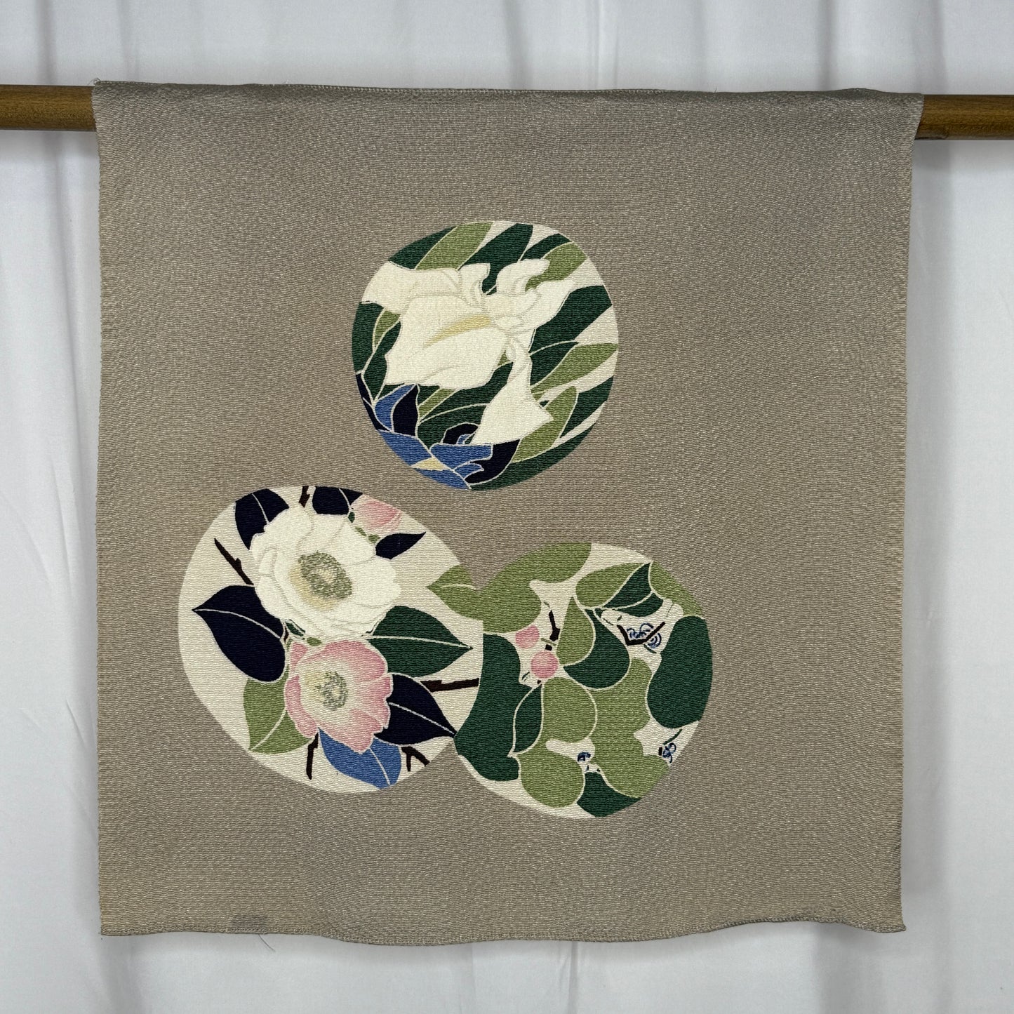 "Garden Trio" Vintage Furoshiki (Small)