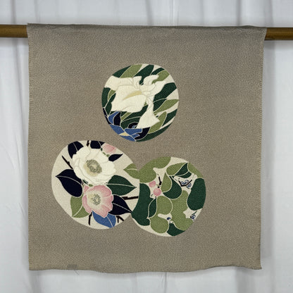 "Garden Trio" Vintage Furoshiki (Small)