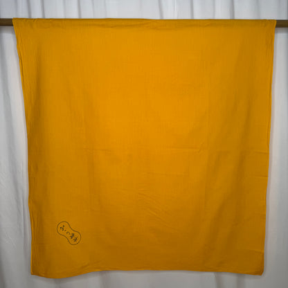 "Marigold Yellow" Vintage Furoshiki (Large)
