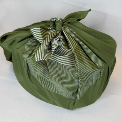 "Modern Stripes" Vintage Furoshiki (Medium)