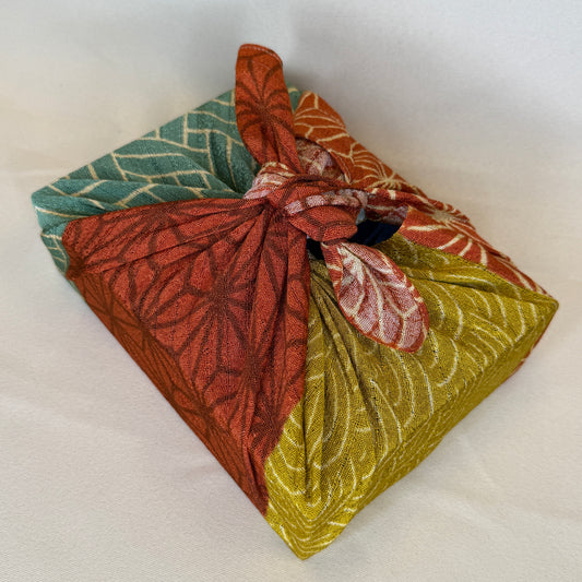 "Motif Quartet" Vintage Furoshiki (Small)