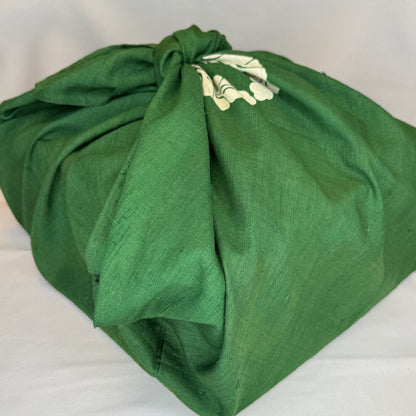 "Nubby Green" Vintage Furoshiki (Extra Large)