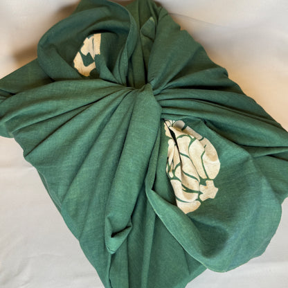 "Yamada Wisteria" Vintage Furoshiki (Large)