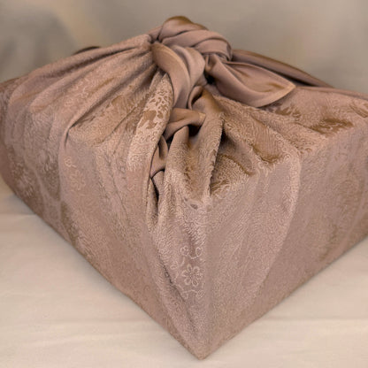 "Birds and Florals" Vintage Furoshiki (Large)