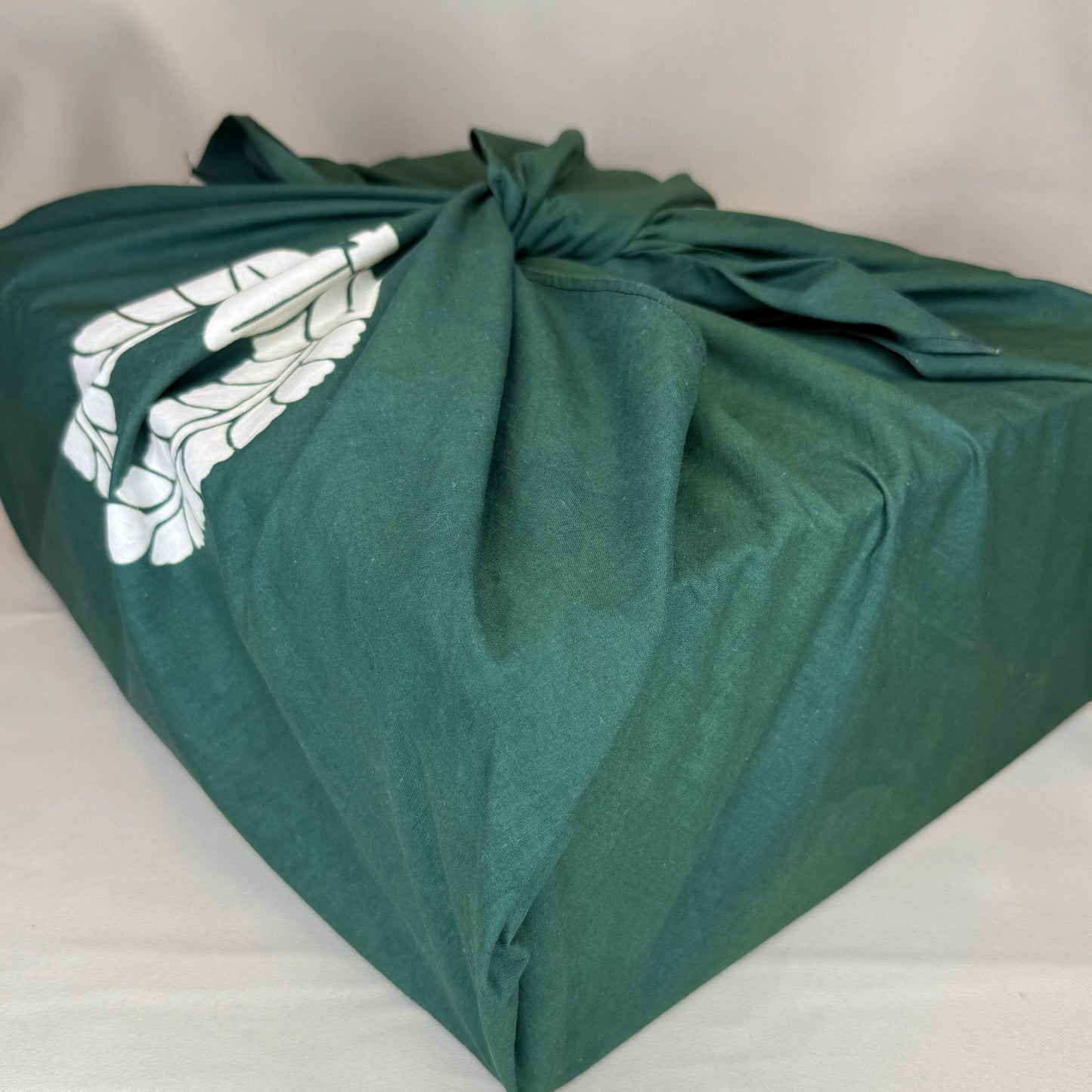 "Green Wisteria" Vintage Furoshiki (Large)