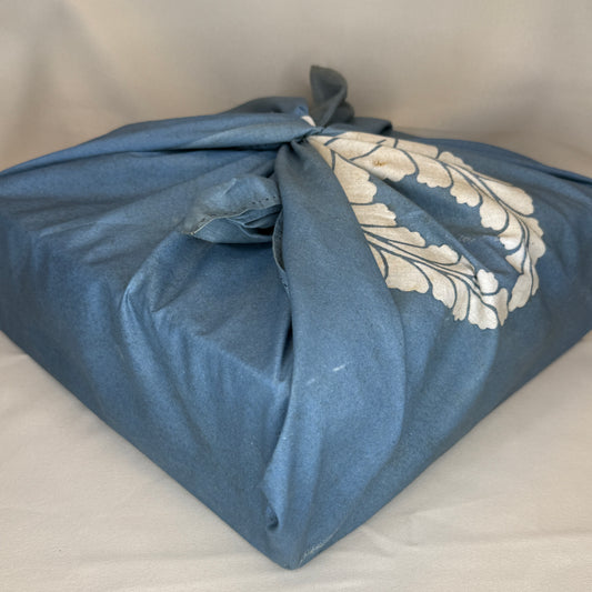 "Blue Wisteria" Vintage Furoshiki (Large)