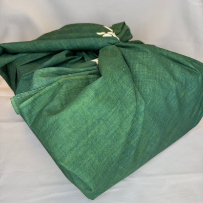 "Heritage Green" Vintage Furoshiki (Large)