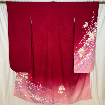 "Blossom Wave" Vintage Furisode Kimono