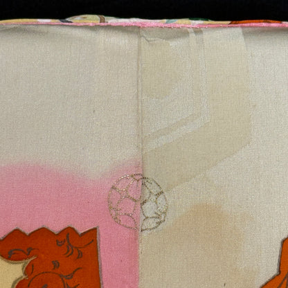 "Garden Fans" Vintage Furisode Kimono