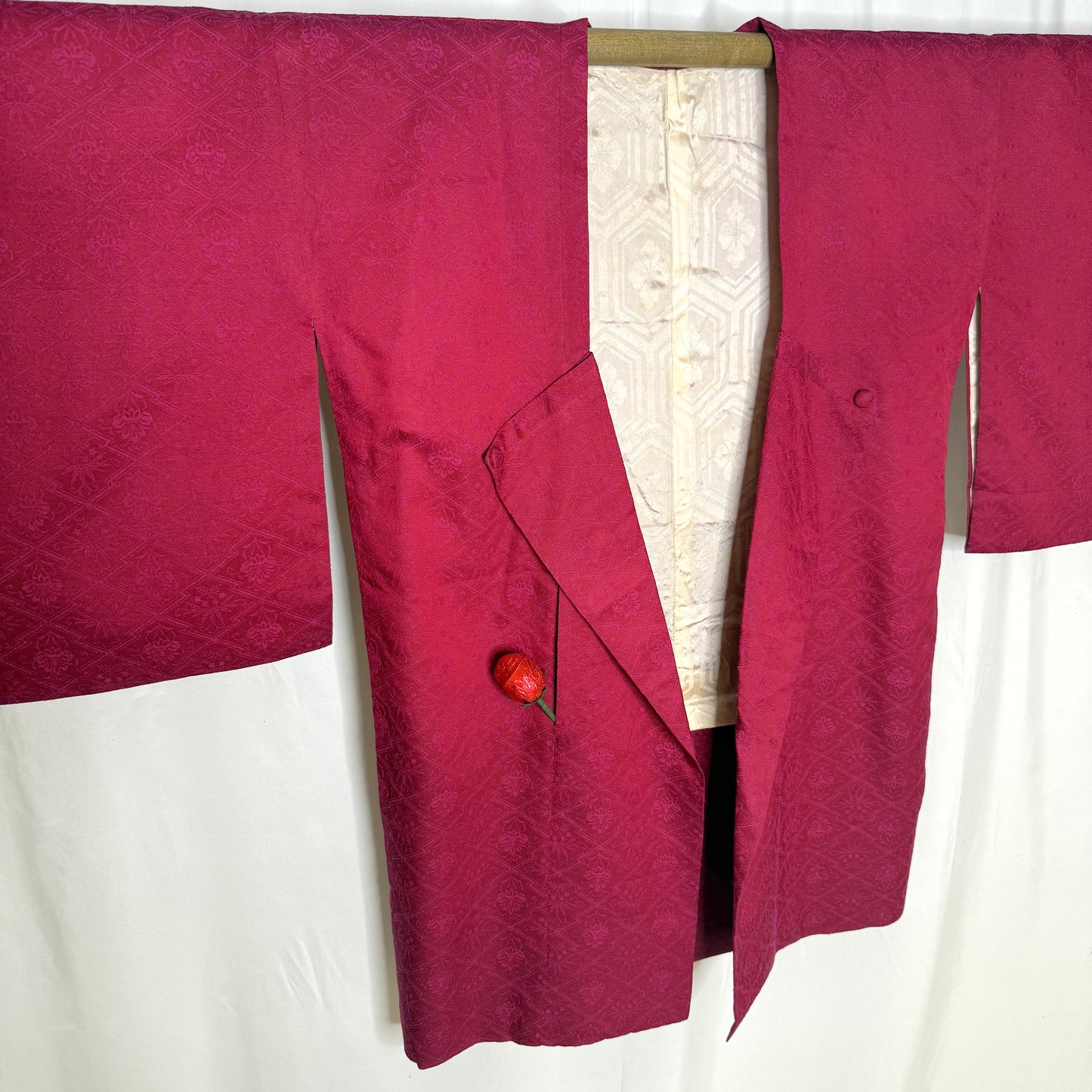 "Fuchsia Bloom" Japanique Jacket