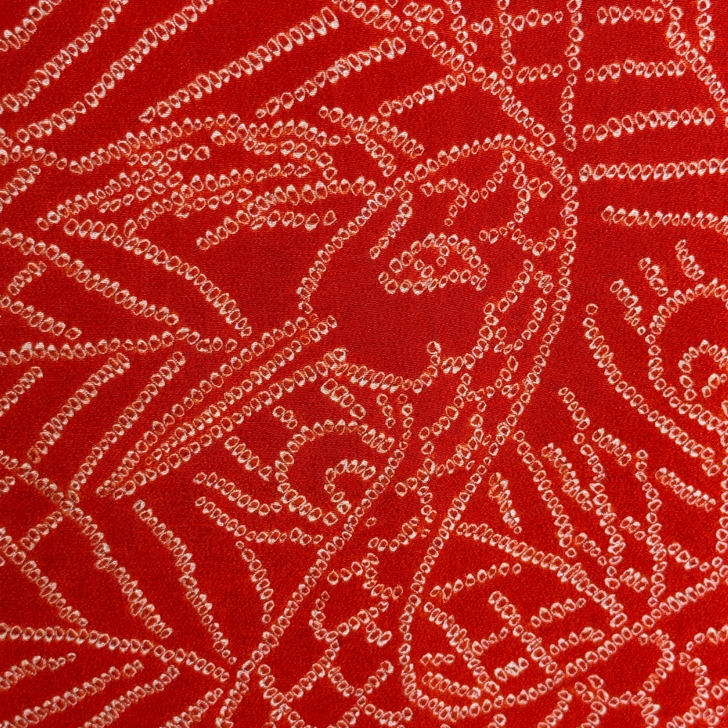 "Shibori Peacock" Vintage Juban Underkimono