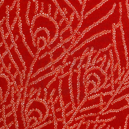"Shibori Peacock" Vintage Juban Underkimono