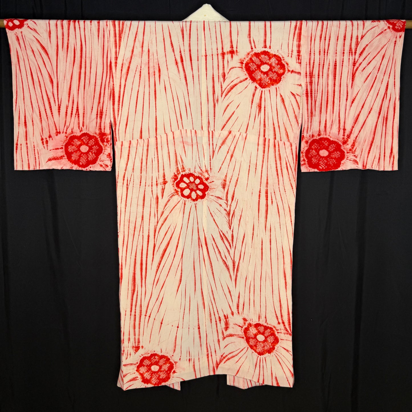 "Suji Shibori" Vintage Juban Underkimono