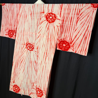 "Suji Shibori" Vintage Juban Underkimono