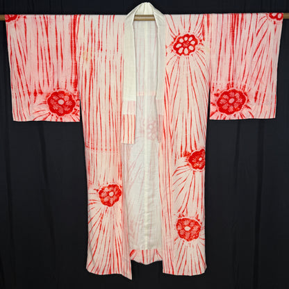 "Suji Shibori" Vintage Juban Underkimono