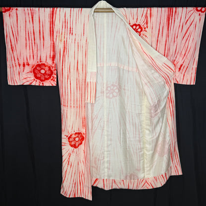 "Suji Shibori" Vintage Juban Underkimono