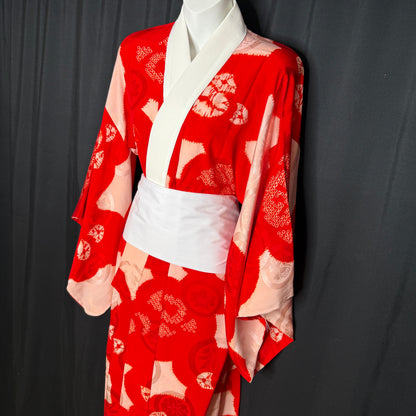 "Tachibana Shibori" Vintage Juban Underkimono