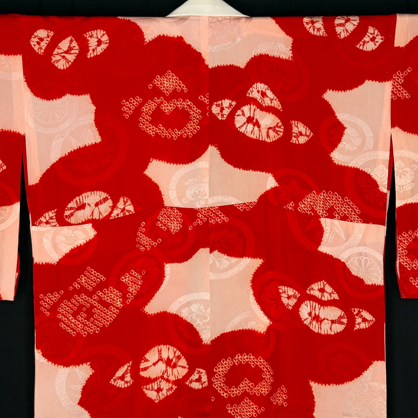 "Tachibana Shibori" Vintage Juban Underkimono