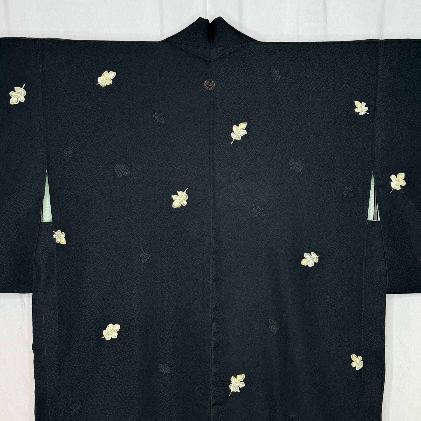 "Leaf Fall Whisper" XL Oki Haori Jacket