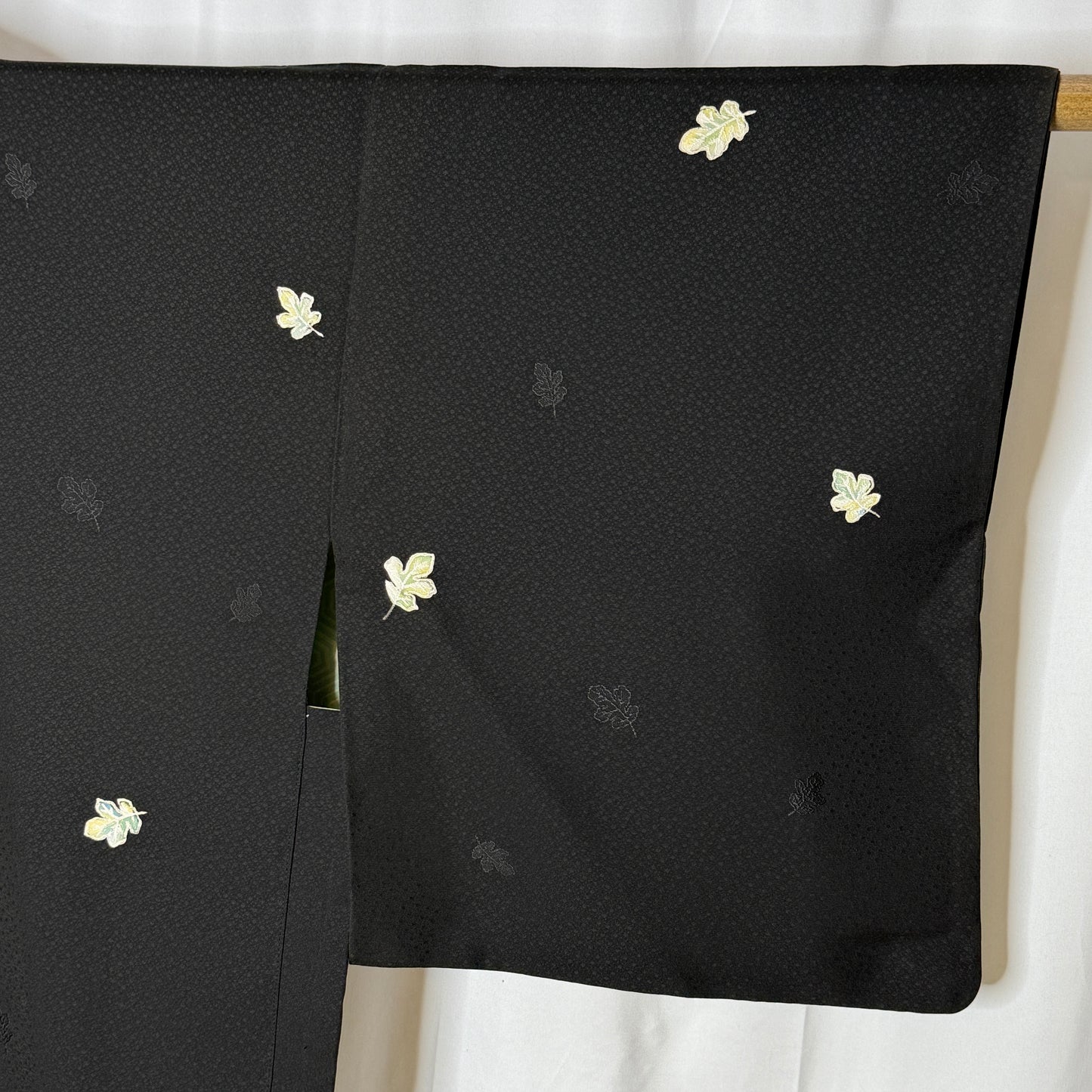 "Leaf Fall Whisper" XL Oki Haori Jacket