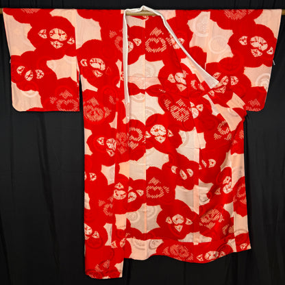 "Tachibana Shibori" Vintage Juban Underkimono