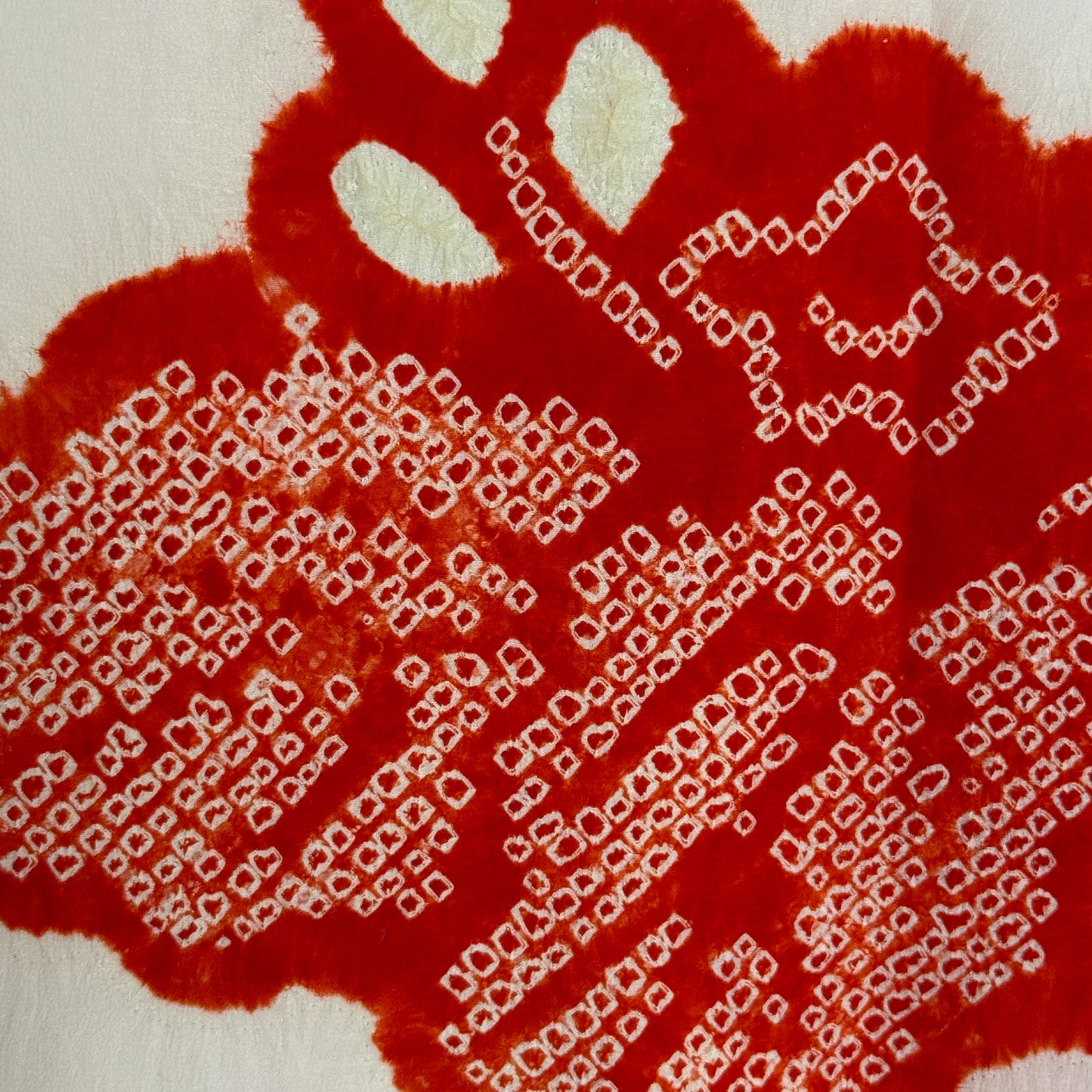 "Paulownia Shibori" Vintage Underkimono