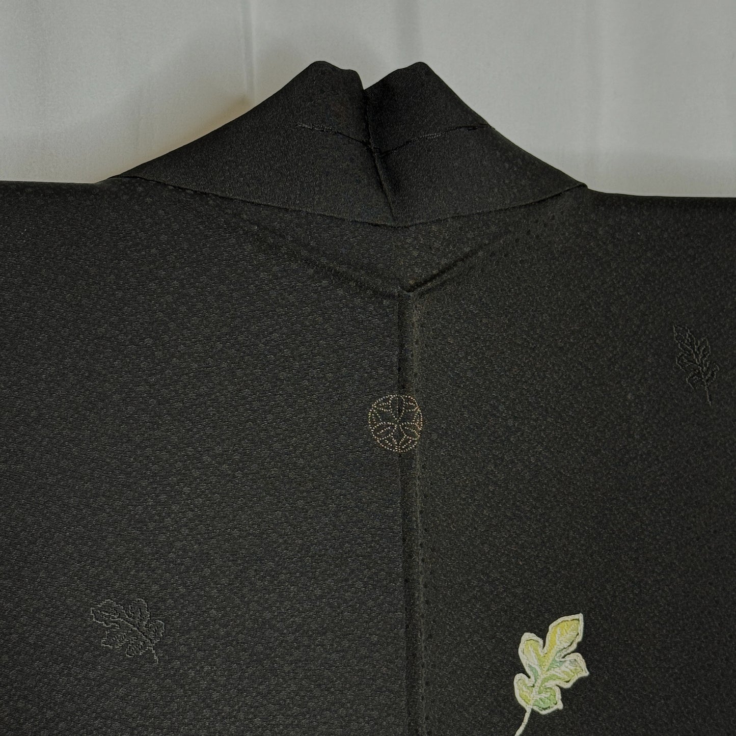 "Leaf Fall Whisper" XL Oki Haori Jacket