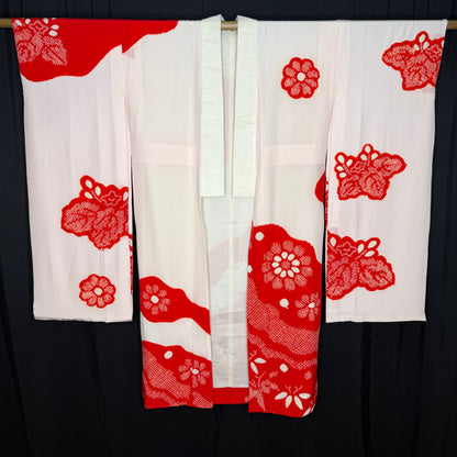 "Paulownia Shibori" Vintage Underkimono