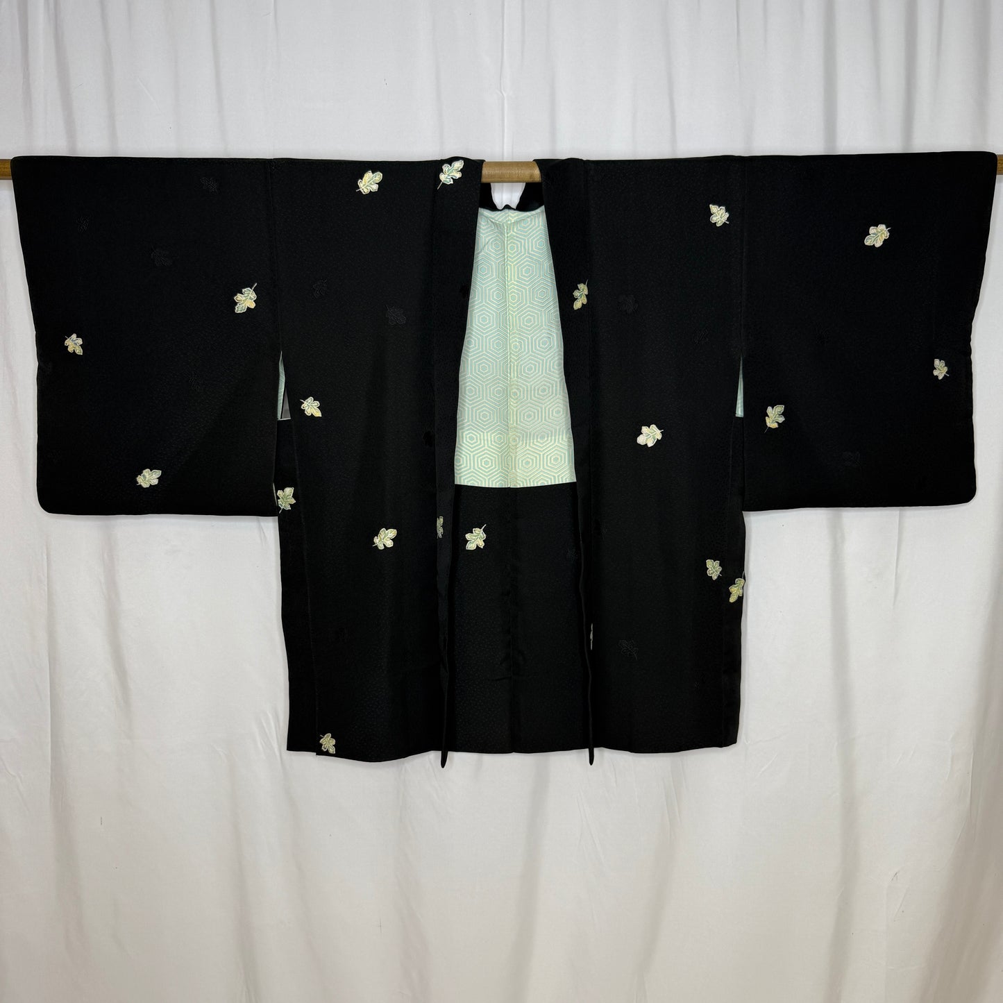 "Leaf Fall Whisper" XL Oki Haori Jacket